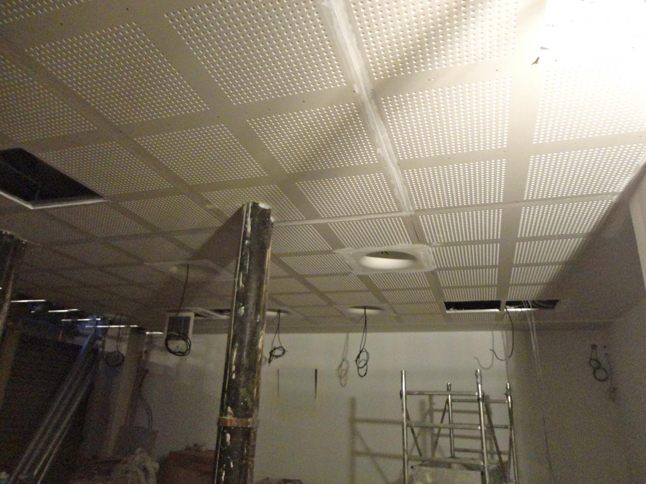 Plafond en placo